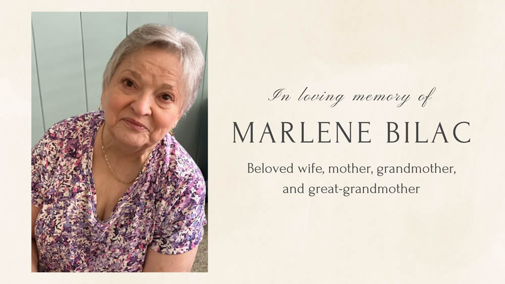 In Loving Memory of Marlene Bilac