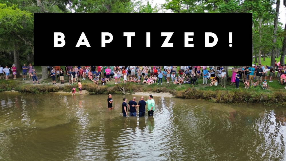Baptized!